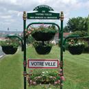 Ensemble  fleurir Entre de ville