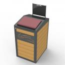 ABRI CONTENEUR - SIMPLE EN BOIS