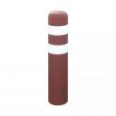 POTELET ROUGE CAOUTCHOUC AVEC ANCRAGE