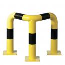ARCEAU D ANGLE JAUNE/NOIR 500X500XH600