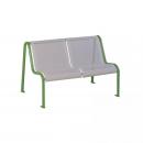 BANC TOLE PERFOREE 1M30 2 PLACES
