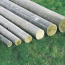 PALETTE DE 99 BORNES BOIS  100 H 1000
