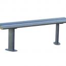 BANQUETTE TUBE METAL L 1M50