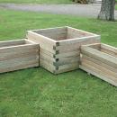 JARDINIERE EN PIN 1000X1000 H490