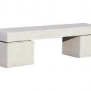 BANQUETTE CAPITOLE EN BETON