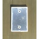 REFLECTEUR CATADIOPTRE BLANC 12X8