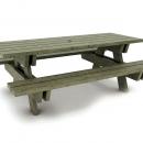 TABLE-BANC EN PIN A SCELLER