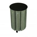 CORBEILLE RONDE 48L RECYCLE VERT