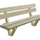 BANC BOIS L. 1990 mm