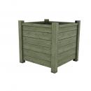 JARDINIERE BOIS CARREE