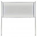 VITRINE EXTERIEURE SUR PIED A SCELLER