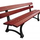 BANC BOIS ET FONTE