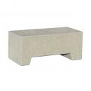 BORNE MOBILE RECTANGULAIRE CREPIS SABLE