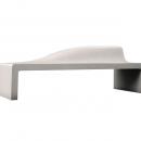 BANC BETON  2000X710X H690