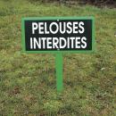 PELOUSES INTERDITES
