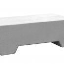 BORNE MOBILE RECTANGULAIRE BETON GRIS