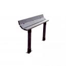 ASSIS DEBOUT RECYCLE MARRON 1.50M