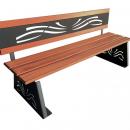 BANC BOIS EXO & METAL L1M80