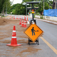 Equipement urbain pour assurer la scurit routire 