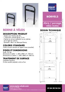 BORNE VELOS LAQUE-A SCELLER OU SUR PLATINE - BORVEL2