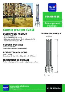 CORSET D'ARBRE EVASE - FERRIERESE