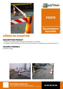 ENROULEUR ORANGE 3M DE RUBAN - FOOTE