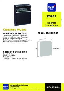 Le cendrier - Anthracite mat RAL 7016 - KOPA2.56593