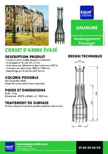 CORSET D'ARBRE EVASE - SAUMURE