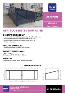 abri poussettes ferme