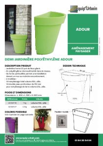 jardiniere 12 pot de fleur double peau