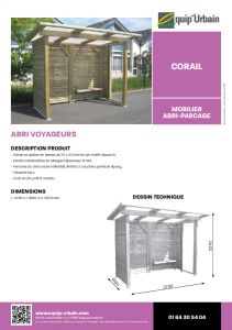 abri voyageurs pin traite cl iv
