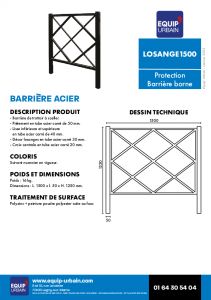 barriere losange losange1500