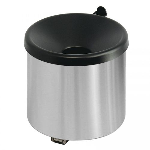 CENDRIER MURAL ANTIFEU INOX