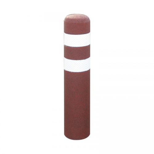 POTELET ROUGE CAOUTCHOUC AVEC ANCRAGE