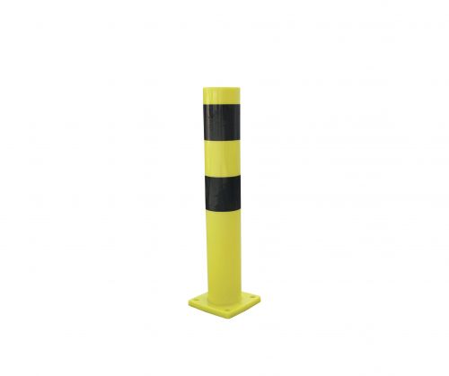 POTELET POLYETHYLENE SECURITE TETE PLATE
