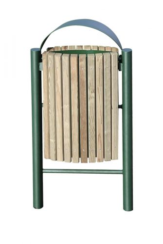 CORBEILLE BAC BASCULANT BOIS AUTOCLAVE