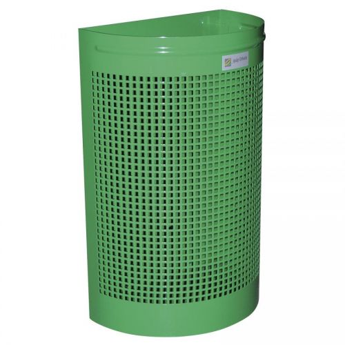 CORBEILLE 1/2 RONDE TOLE PERFOREE
