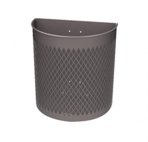 CORBEILLE 1/2 RONDE TOLE PERFOREE