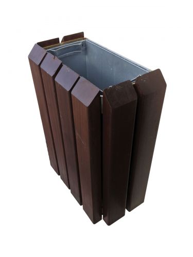 CORBEILLE MURAL BOIS 440X220 H550