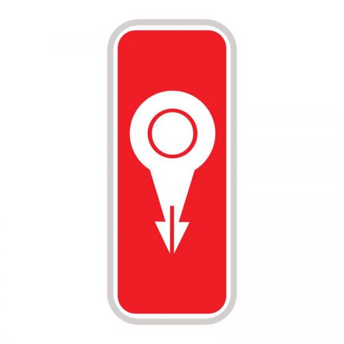 PANNEAU BOUCHE INCENDIE 200X500 - CL1