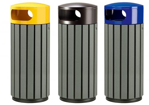 CORBEILLE CYLINDRIQUE 60L
