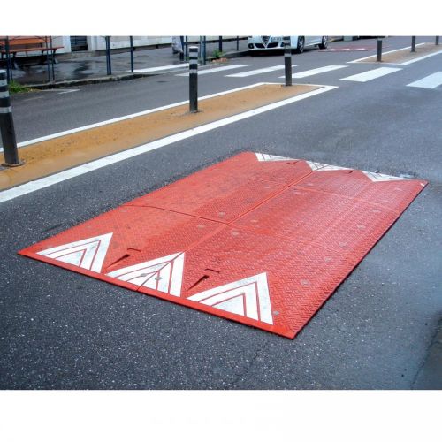 COUSSIN RALENTISSEUR ROUGE 3X1.80M