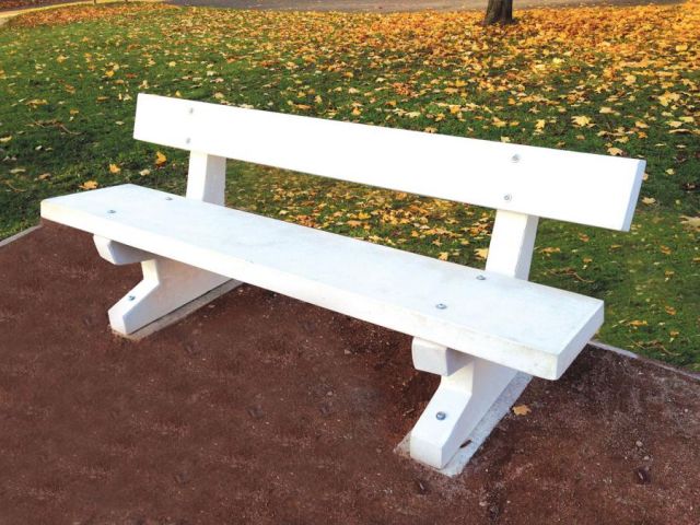 BANC BETON ASPECT PIERRE 2M