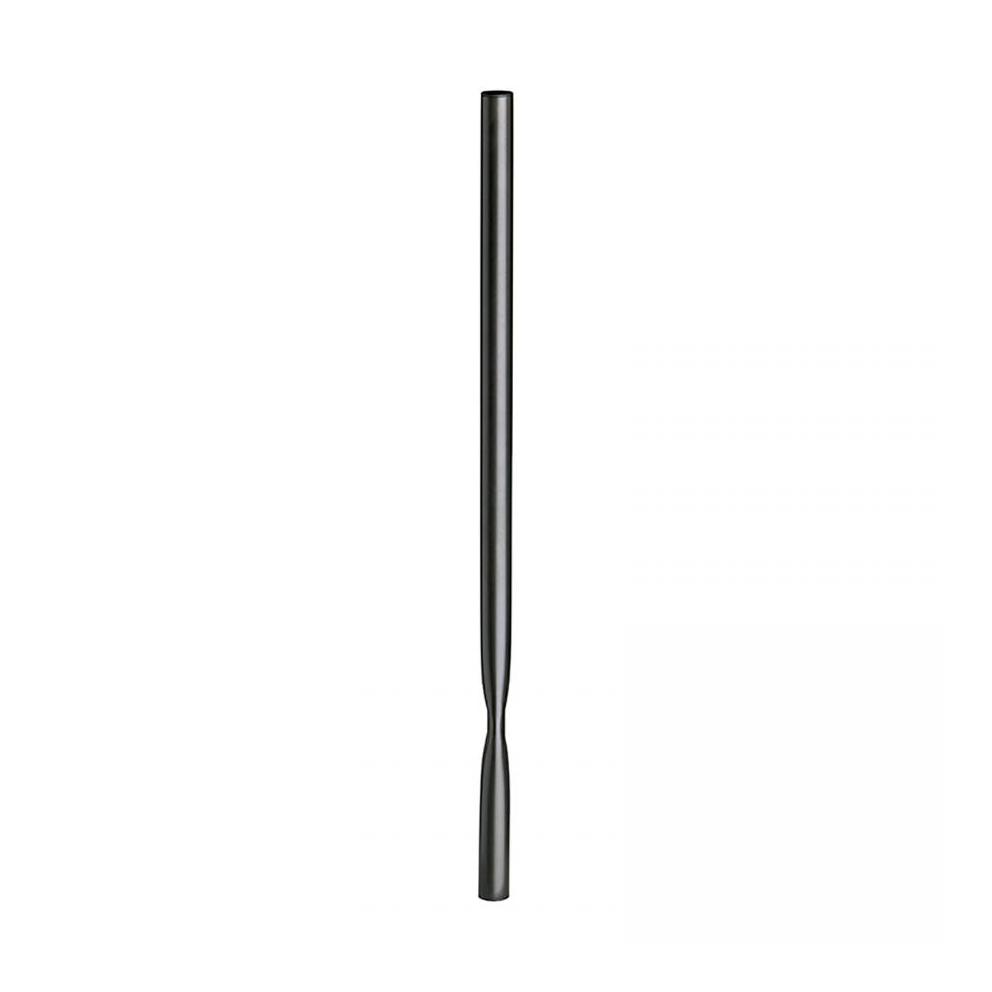 POTEAU CORBEILLE GRIS MANGANESE