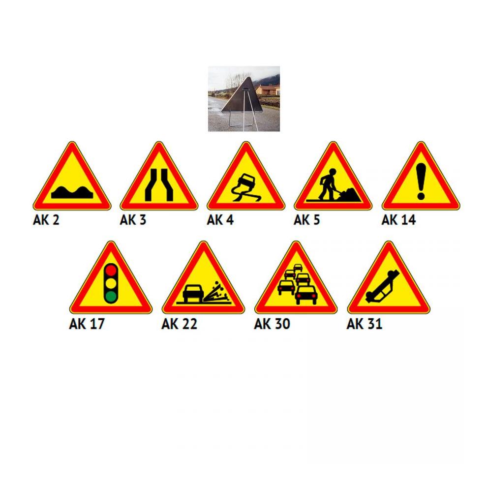 PANNEAU TYPE AK DE 700 SUR PIED -