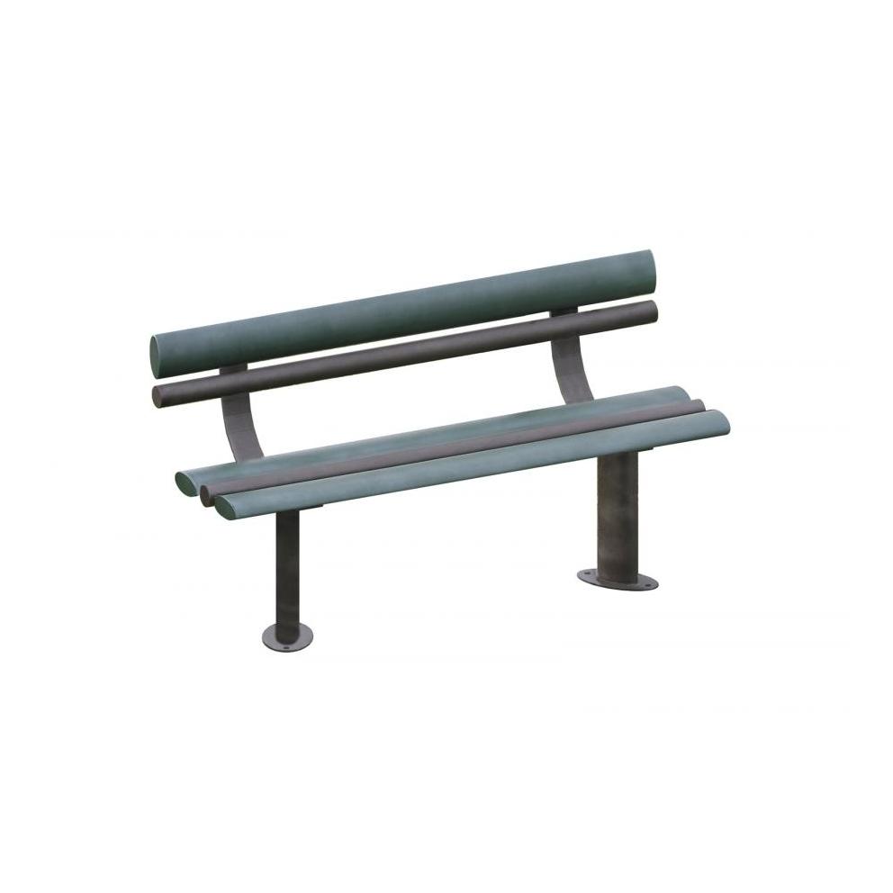 BANC TUBE METAL L 2M