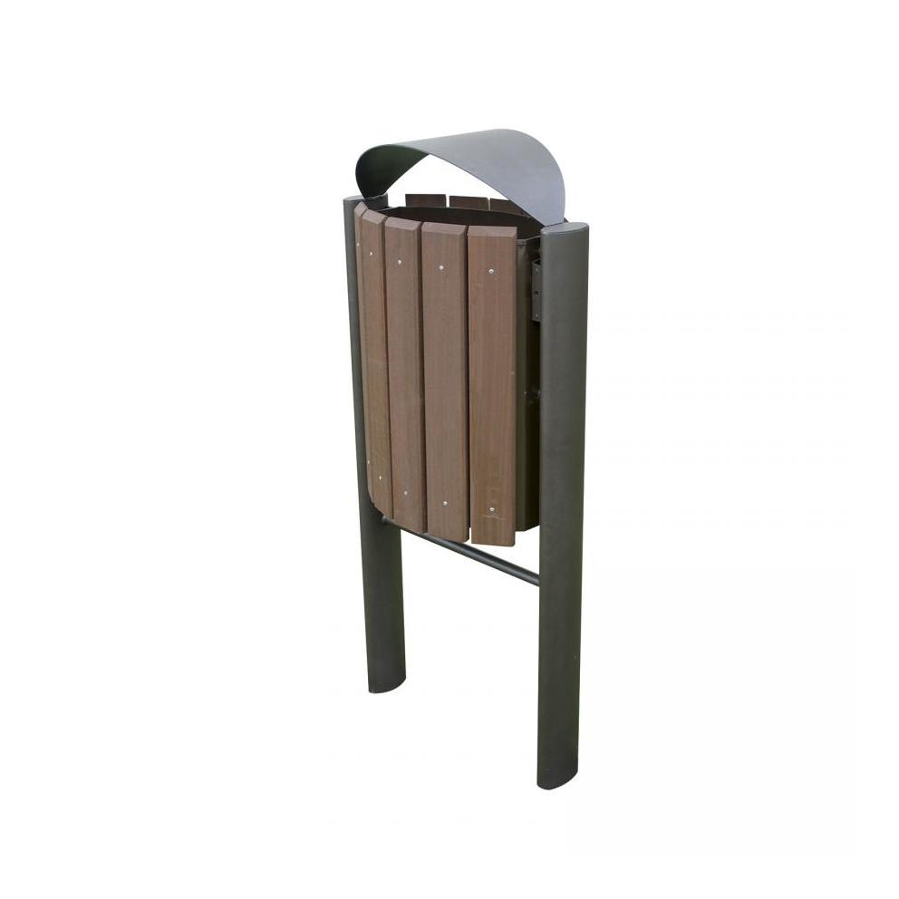 CORBEILLE BAC BASCULANT BOIS EXOTIQUE