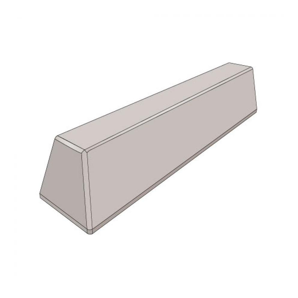 BORDURE DE DEFENSE L 1000 - GRIS