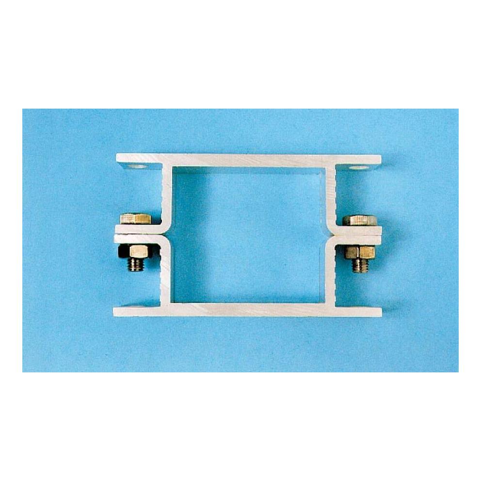 LOT DE 2 BRIDES ALU DOUBLE FACE