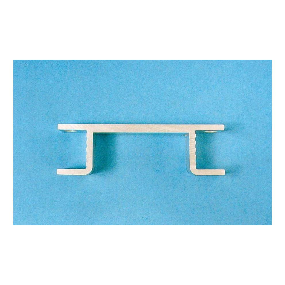 LOT DE 2 BRIDES ALU DOUBLE FACE